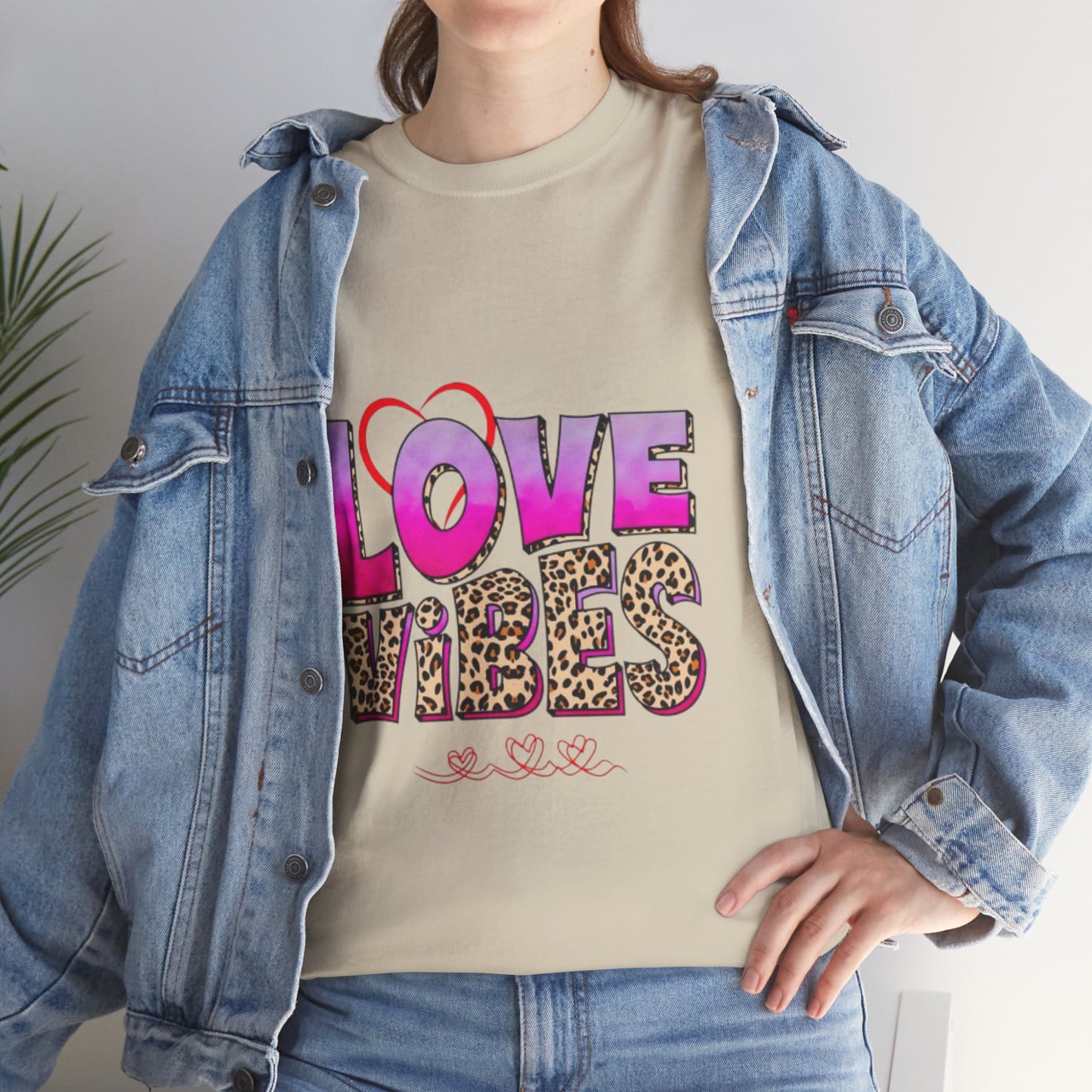 LOVES VIBES HEAVY Cotton TEES