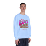 Love Vibes NuBlend Crewneck Unisex Sweatshirt