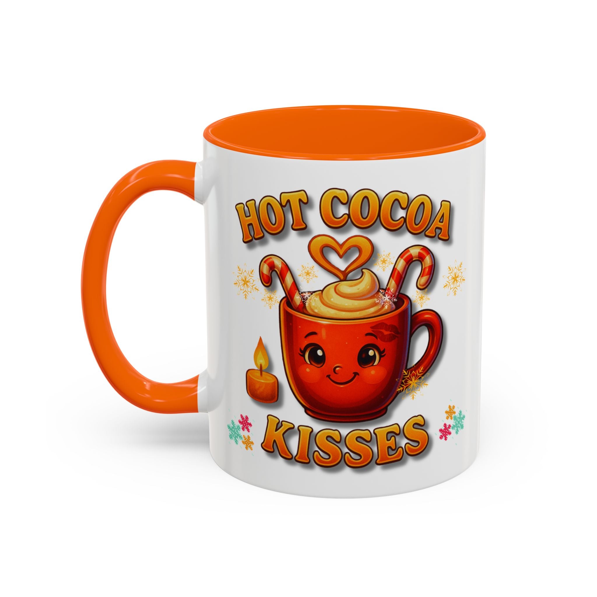 Hot  Cocoa  Kisses   Winter Accent Coffee Mug (11, 15oz)