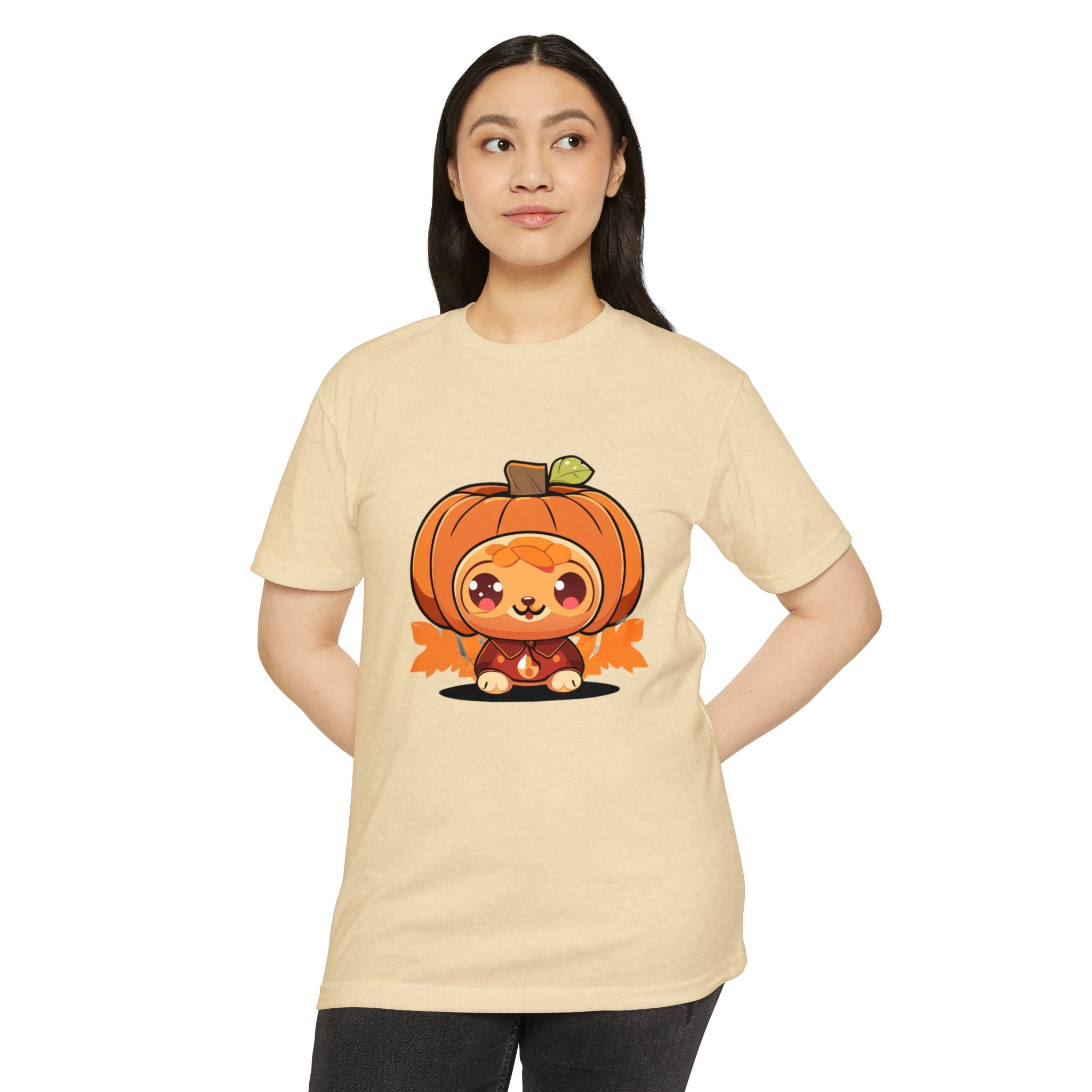 Cute Character Unisex CVC Jersey T-shirt