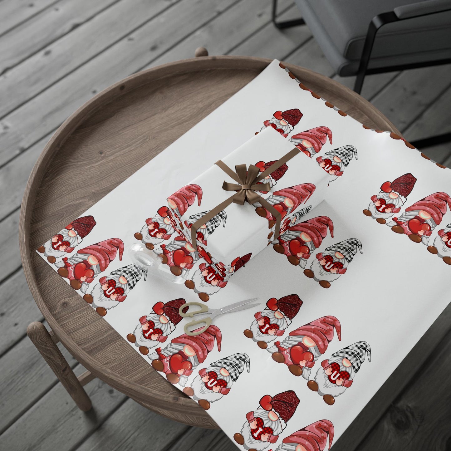 Warm Wishes Gnome Paper Wrap