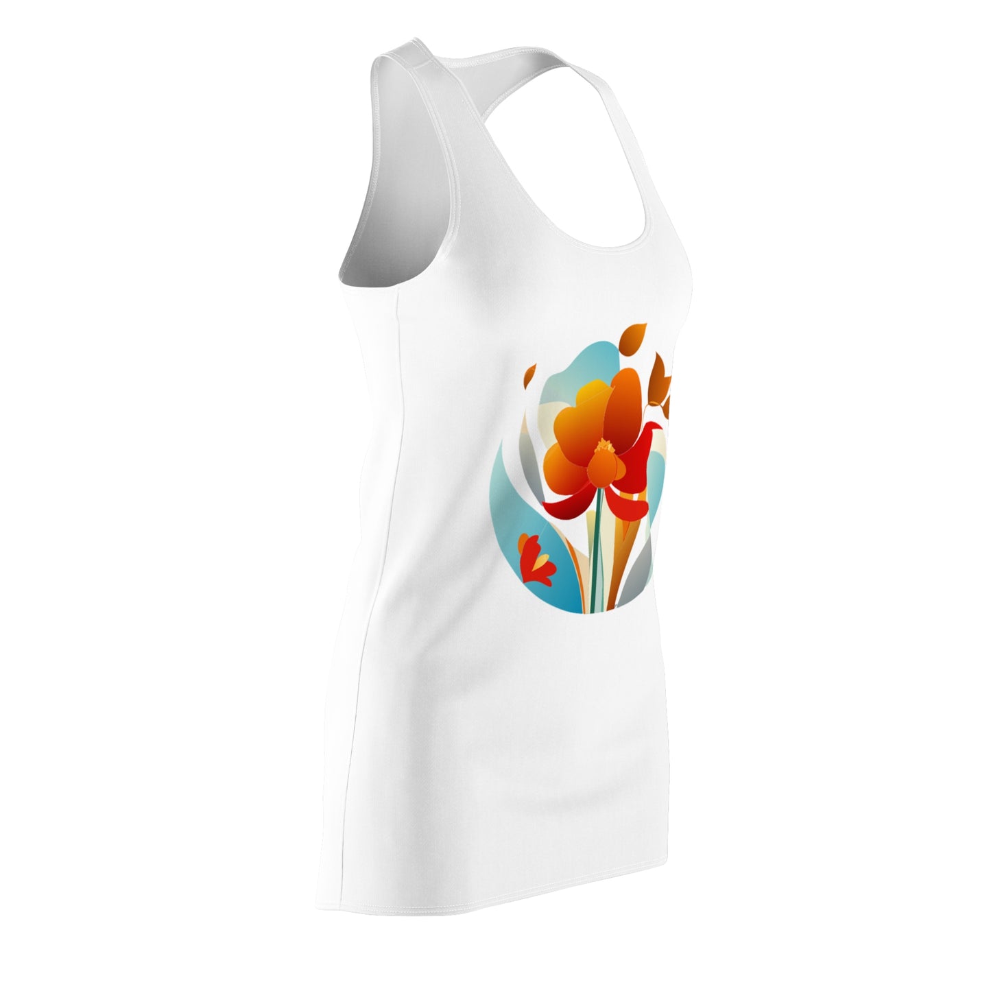 Women's Cut & Sew Racerback Dress (AOP)