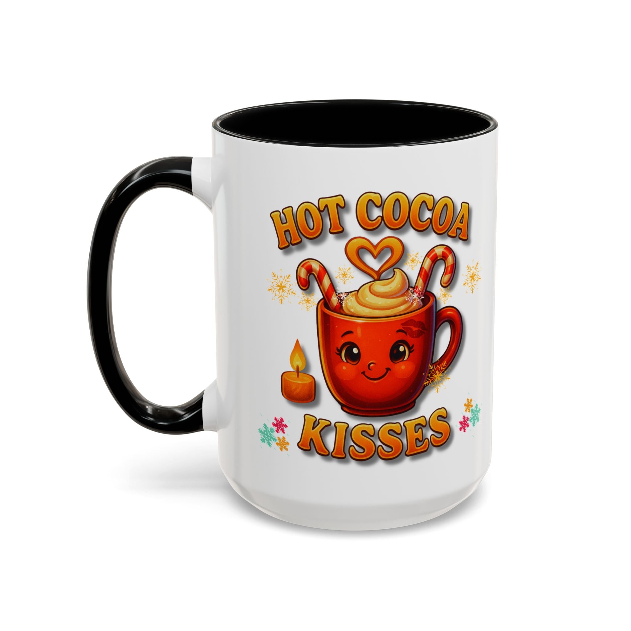 Hot  Cocoa  Kisses   Winter Accent Coffee Mug (11, 15oz)