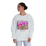Love Vibes NuBlend Crewneck Unisex Sweatshirt