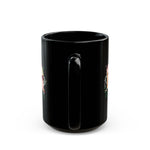 Elegance In Every Moment Black Mug (11oz, 15oz)