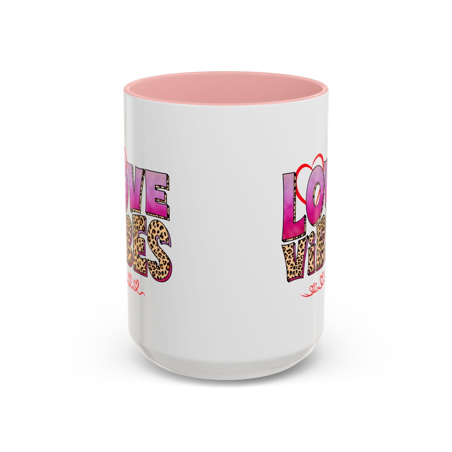 Accent Love Vibes Coffee Mug, 11oz & 15 oz