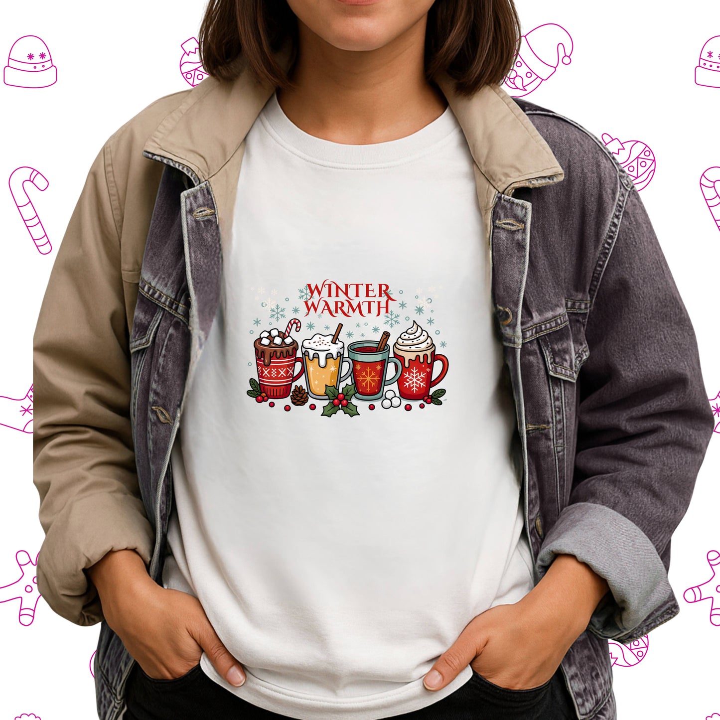 Winter Warmth Christmasn G500 Gildan 5.3 oz. T-Shirt